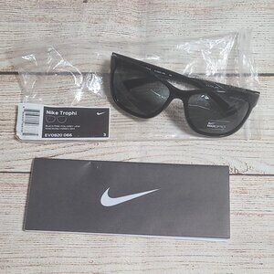 Nike Trophi Youth Sunglasses Black/Grey Lens - NEW